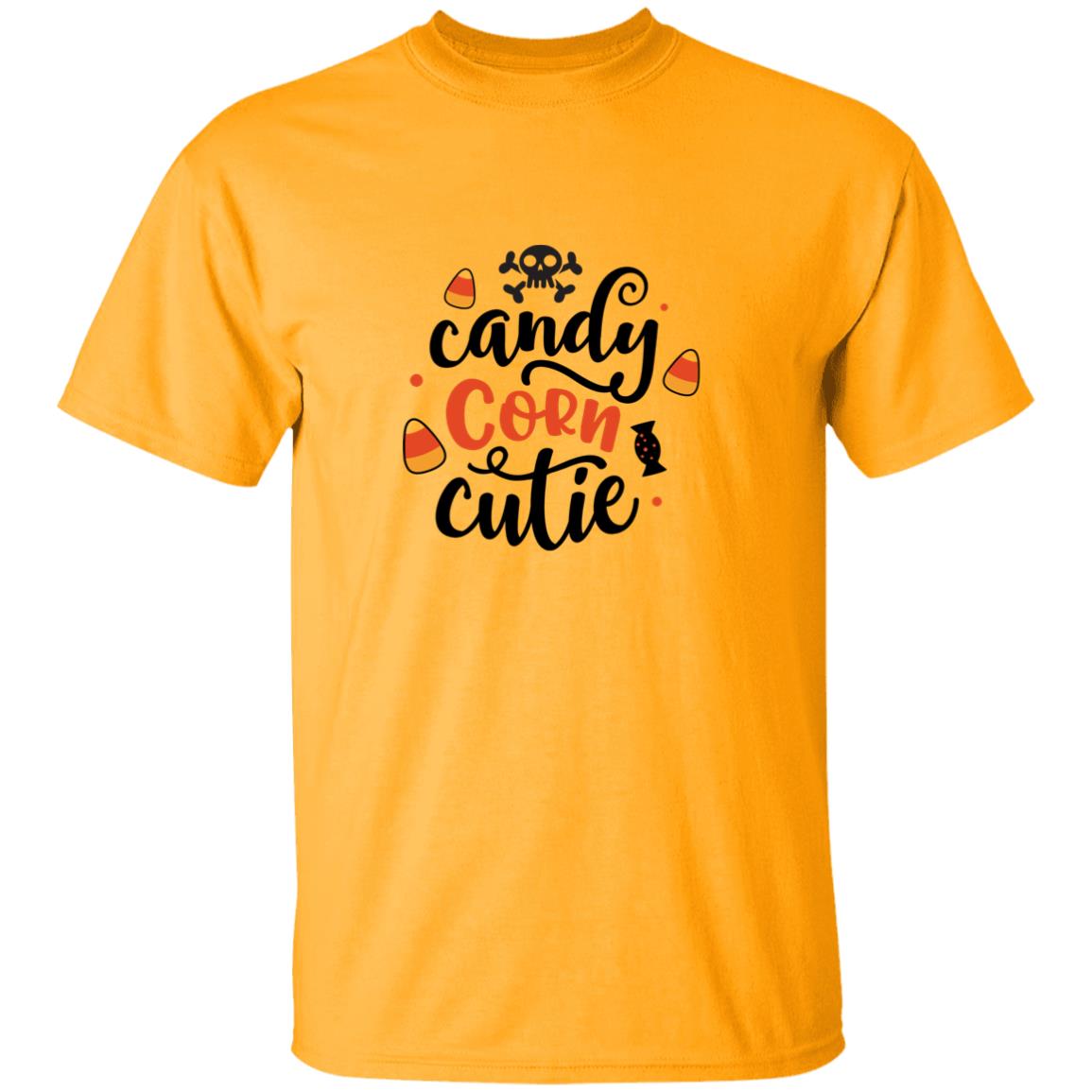 Candy Corn Cutie G500B Youth 5.3 oz 100% Cotton T-Shirt