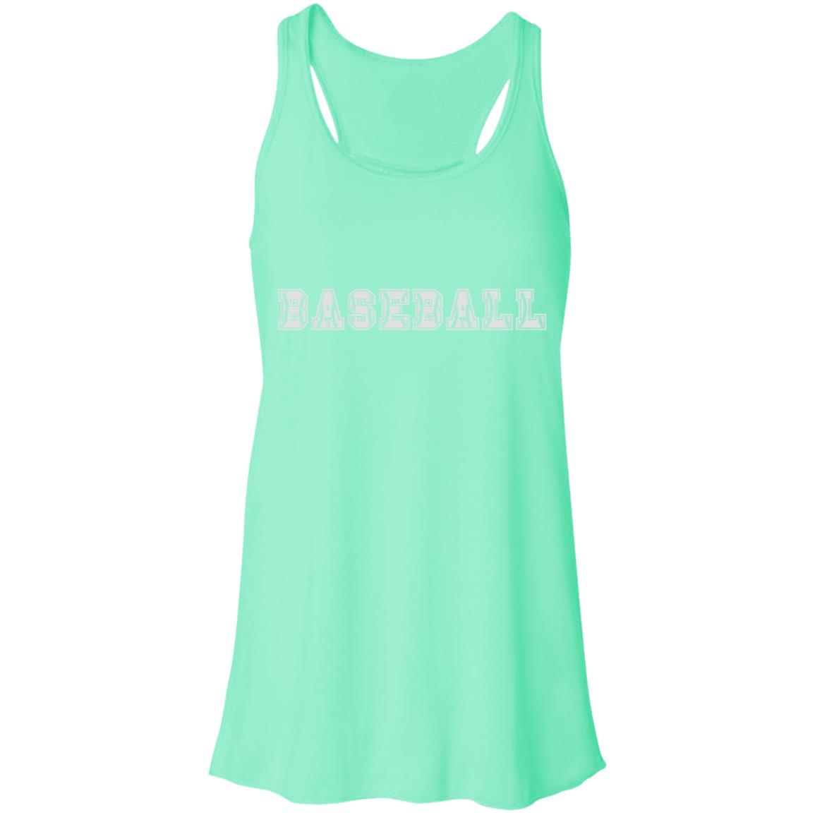 Baseball B8800 Flowy Racerback Tank