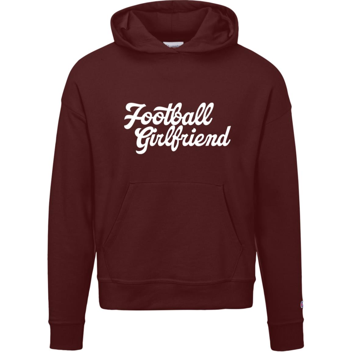 Football Girlfriend S760 Champion Womens Powerblend Hoodie