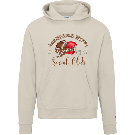 Abandoned Wives Social Club S760 Champion Womens Powerblend Hoodie