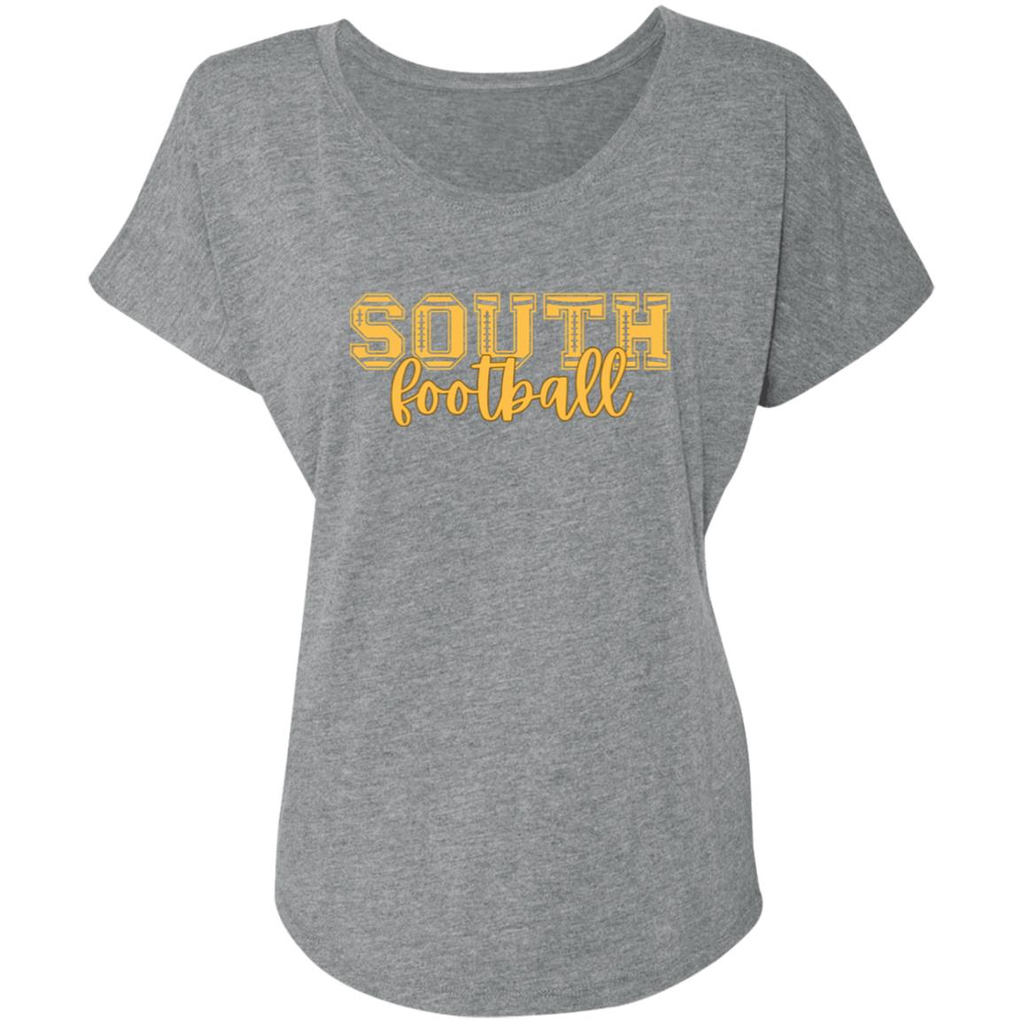 South Football NL6760 Ladies' Triblend Dolman Sleeve