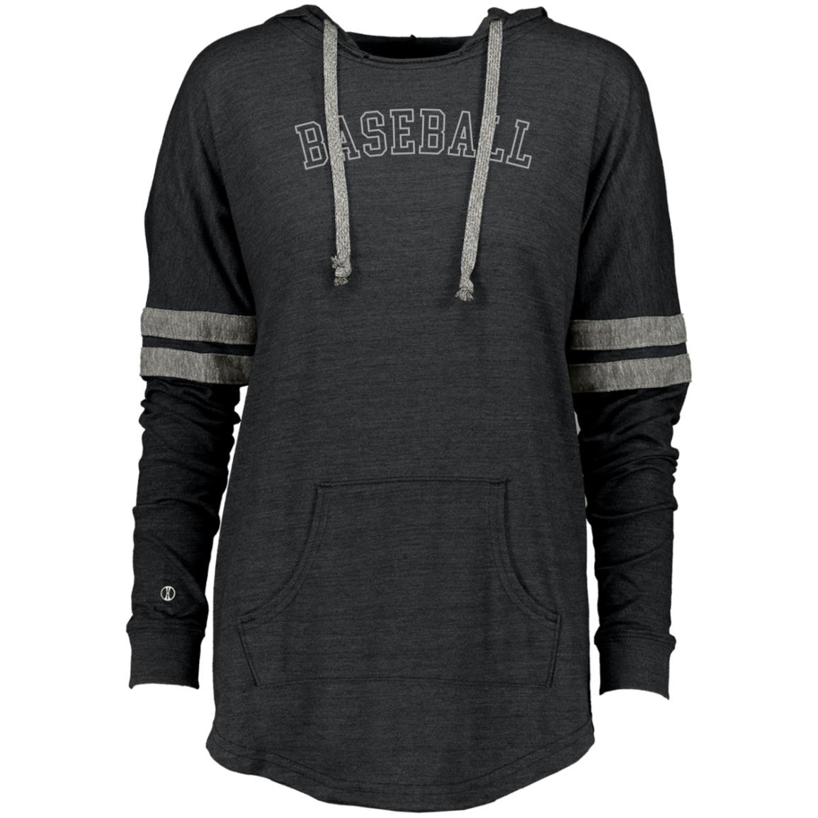 BASEBALL Ladies Hooded Low Key Pullover