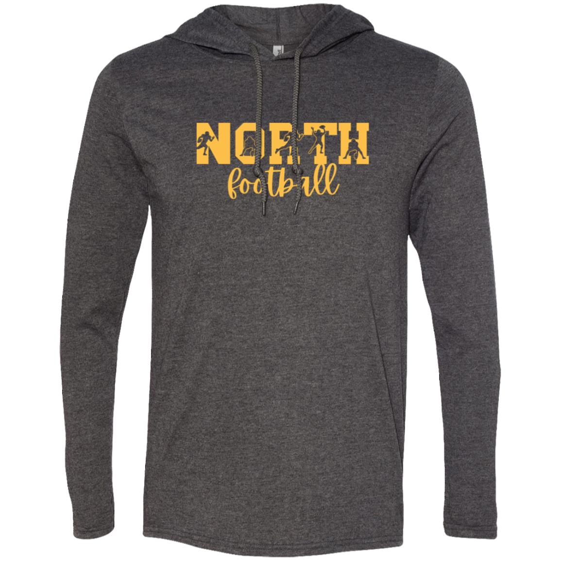 North Football 987 Gildan LS T-Shirt Hoodie