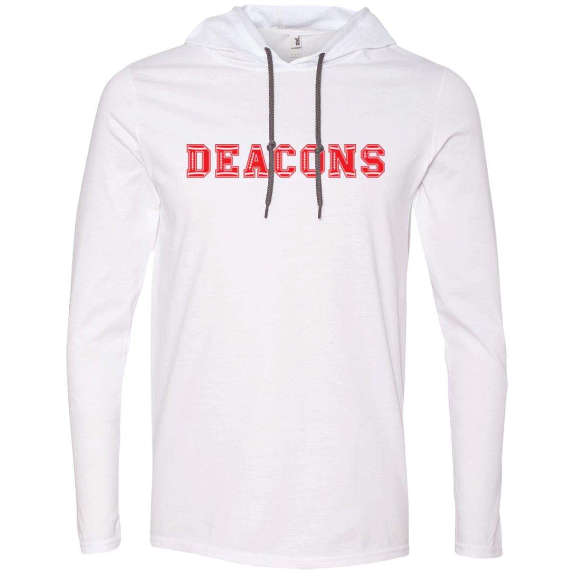 Deacons Football Letters 987 Gildan LS T-Shirt Hoodie Mens sizes