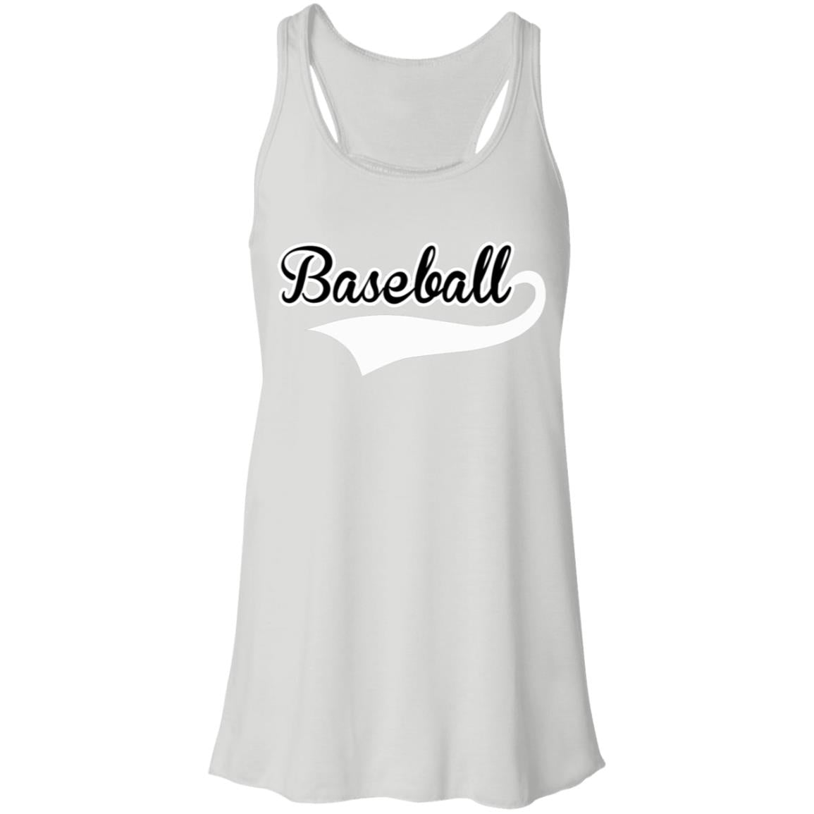 Baseball Swoosh B8800 Flowy Racerback Tank