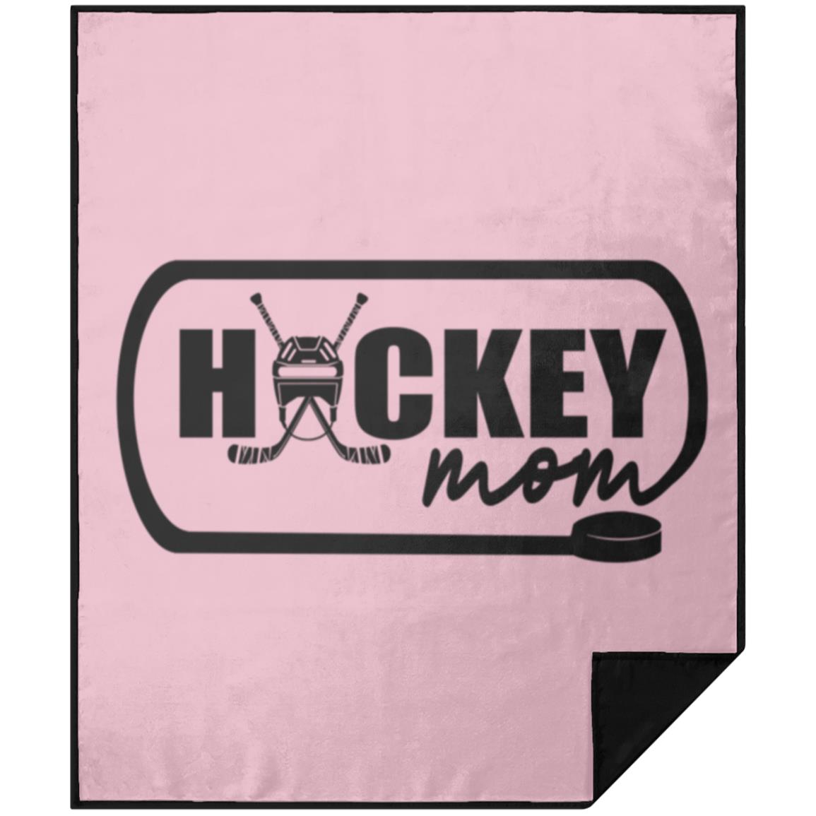 Hockey Mom Picnic Blanket 50x60