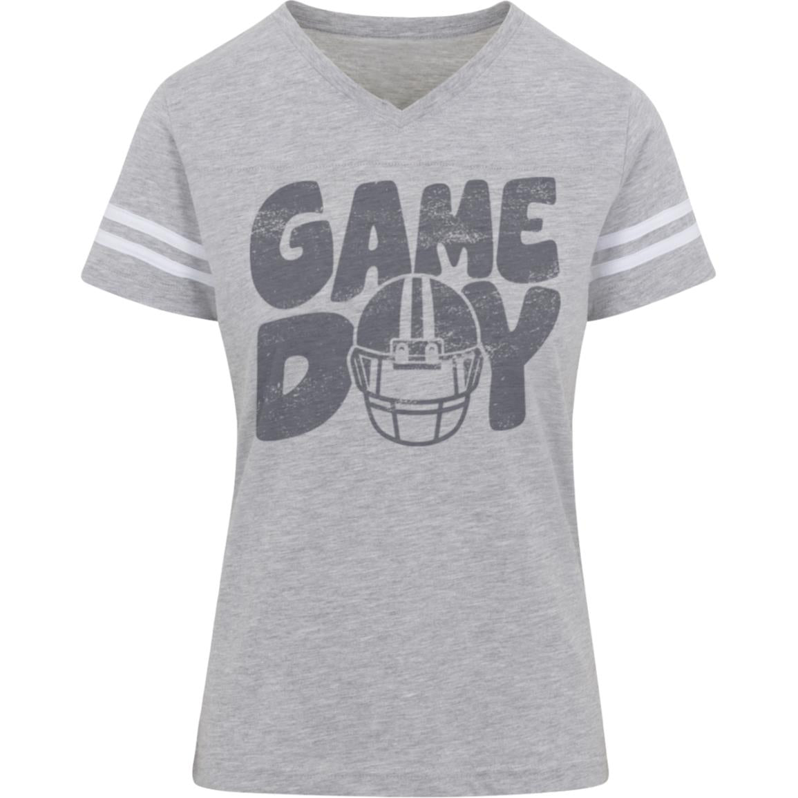 Game Day Helmet 3537 LAT Womens Football Tee