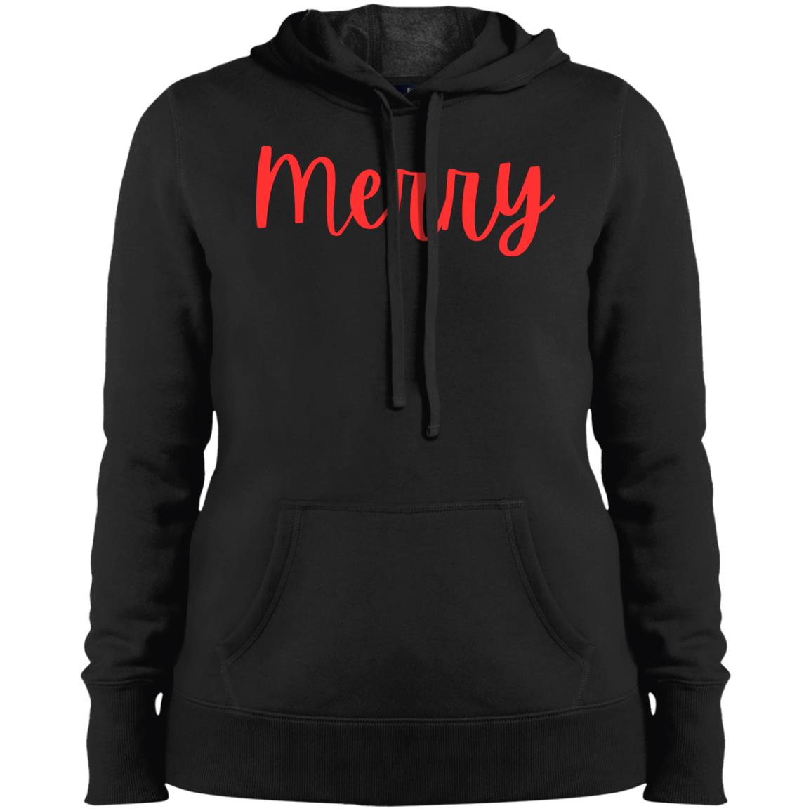 Merry Ladies' Pullover Hooded Sweatshirt