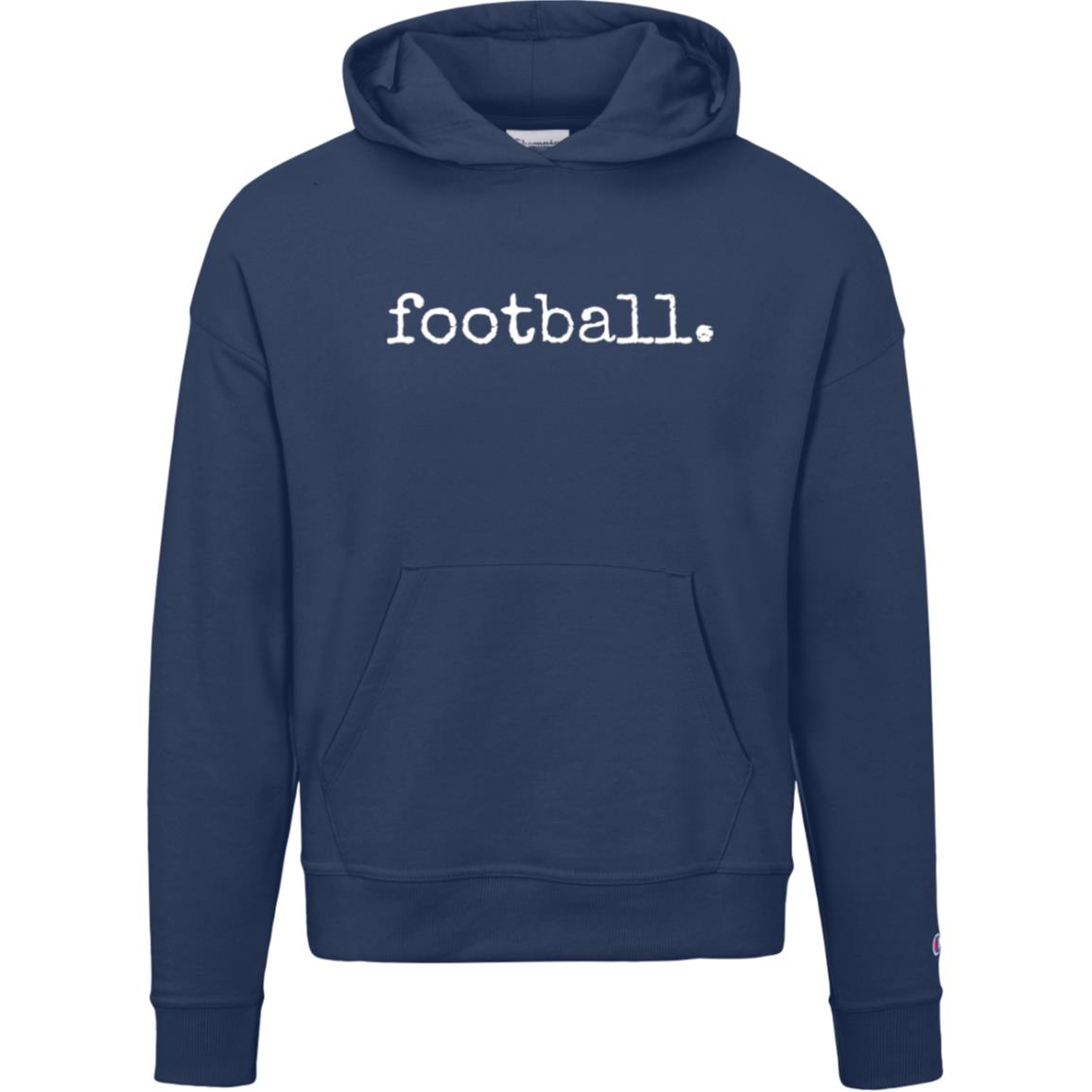 football. S760 Champion Womens Powerblend Hoodie