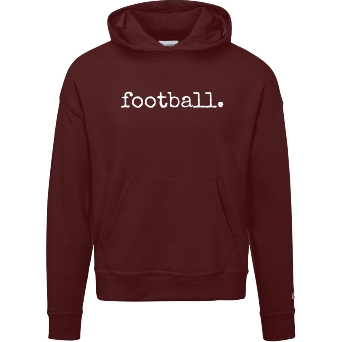 football. S760 Champion Womens Powerblend Hoodie