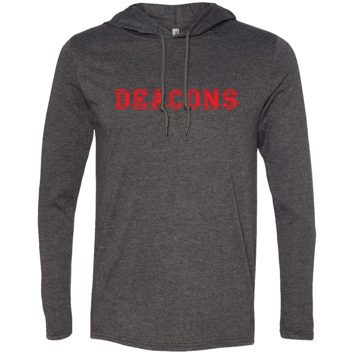 Deacons Football Letters 987 Gildan LS T-Shirt Hoodie Mens sizes