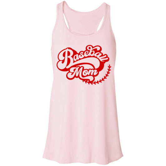 Baseball Mom Design B8800 Flowy Racerback Tank