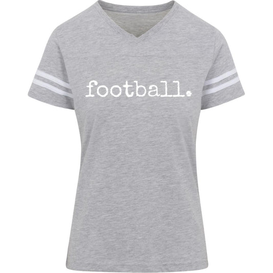 football. 3537 LAT Womens Football Tee