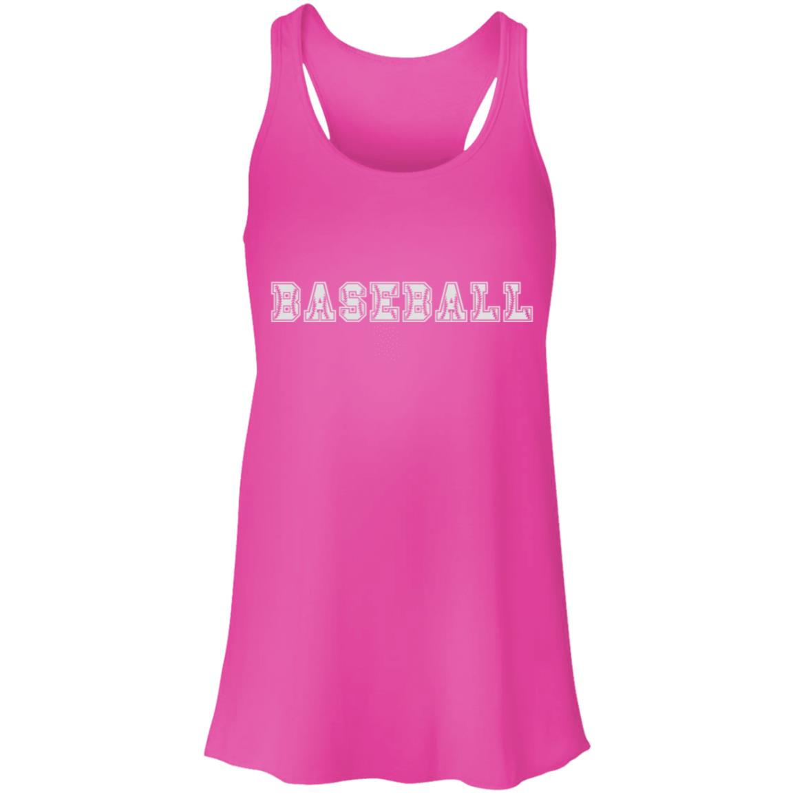 Baseball B8800 Flowy Racerback Tank