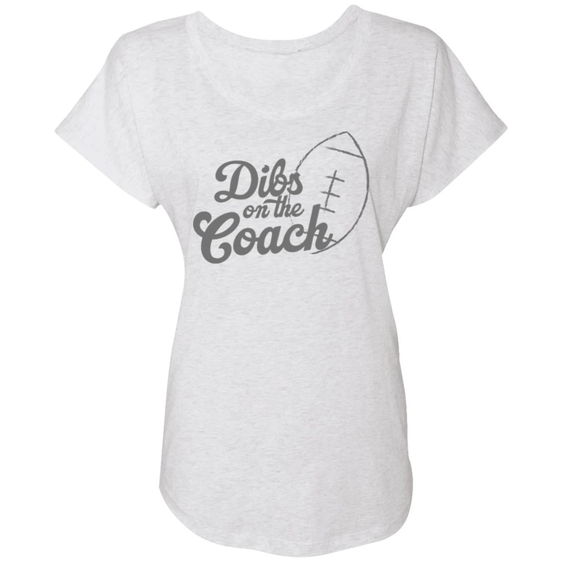 Dibs on the Coach Football NL6760 Ladies' Triblend Dolman Sleeve