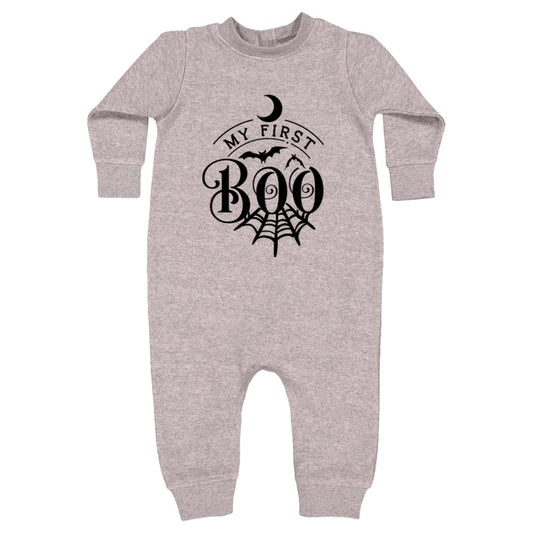 My First Boo 4447 Rabbit Skins Infant Fleece One-Piece Bodysuit