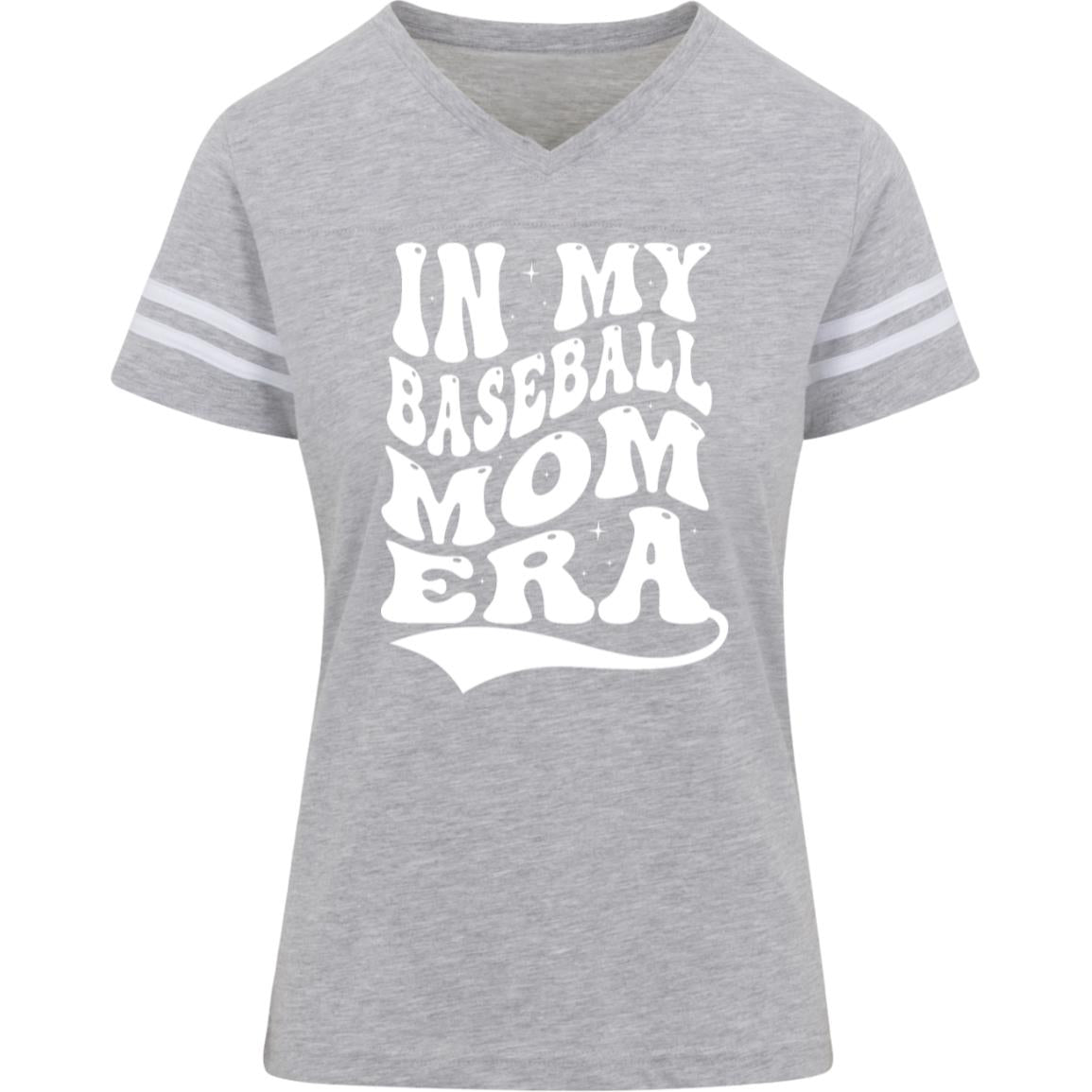 Baseball Mom Era 3537 LAT Womens Football Tee