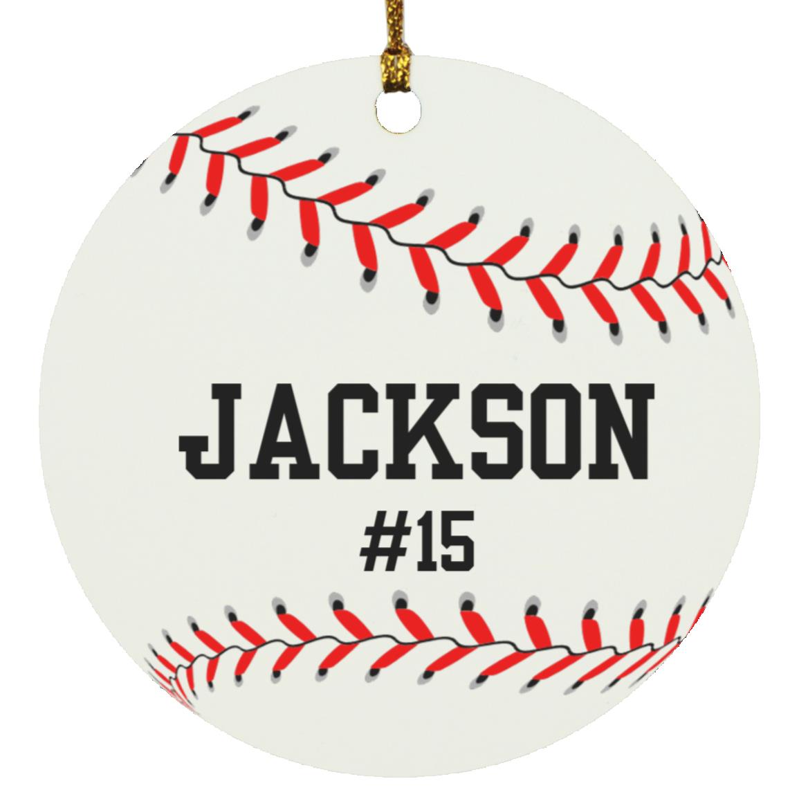 Baseball Ornament