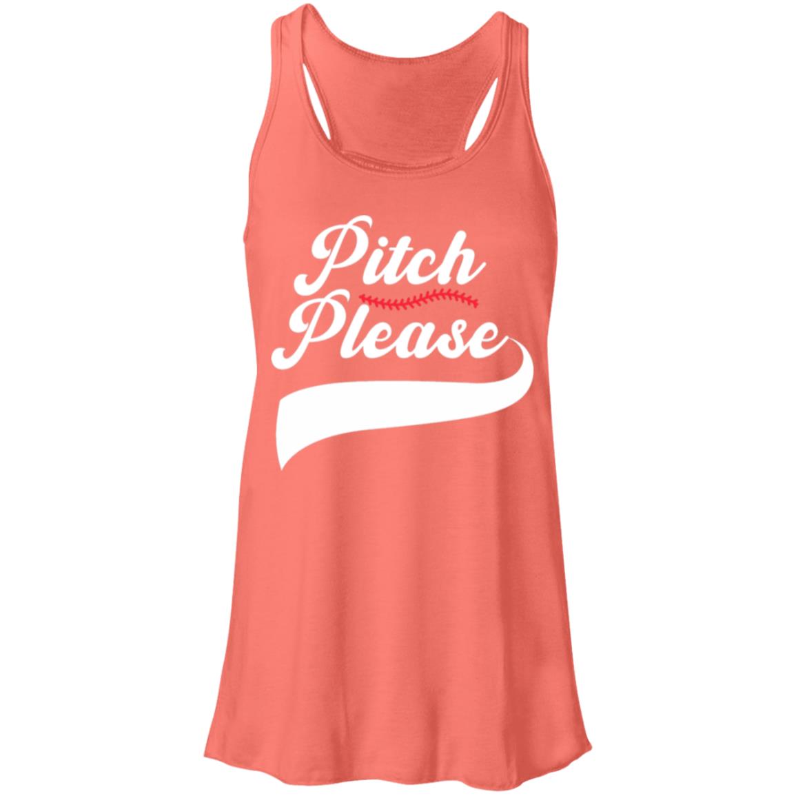 Pitch Please B8800 Flowy Racerback Tank
