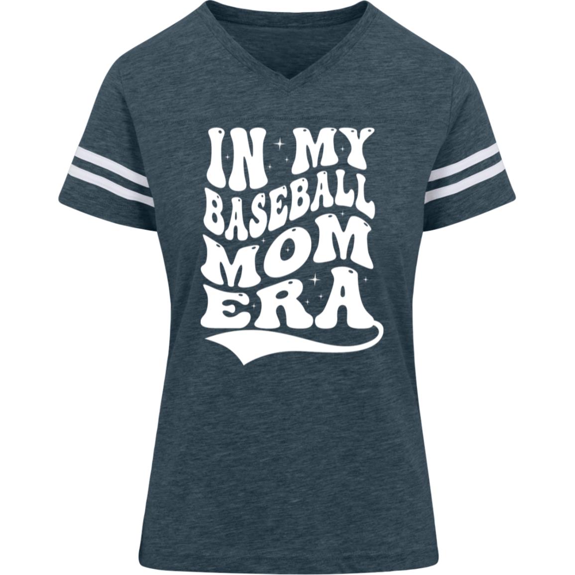 Baseball Mom Era 3537 LAT Womens Football Tee