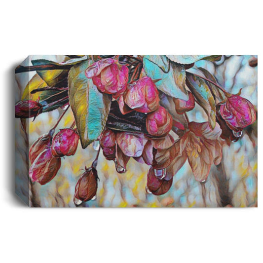 Spring Buds Photo Art Deluxe Landscape Canvas 1.5in Frame