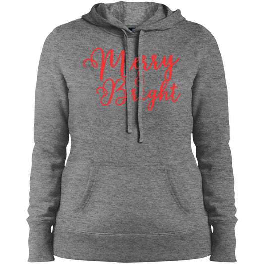 Merry & Bright Ladies' Pullover Hooded Sweatshirt