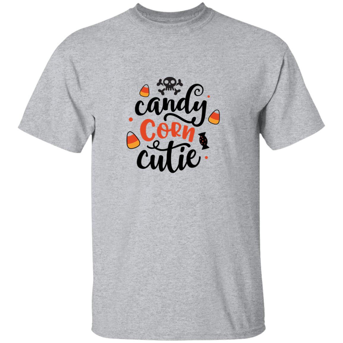 Candy Corn Cutie G500B Youth 5.3 oz 100% Cotton T-Shirt