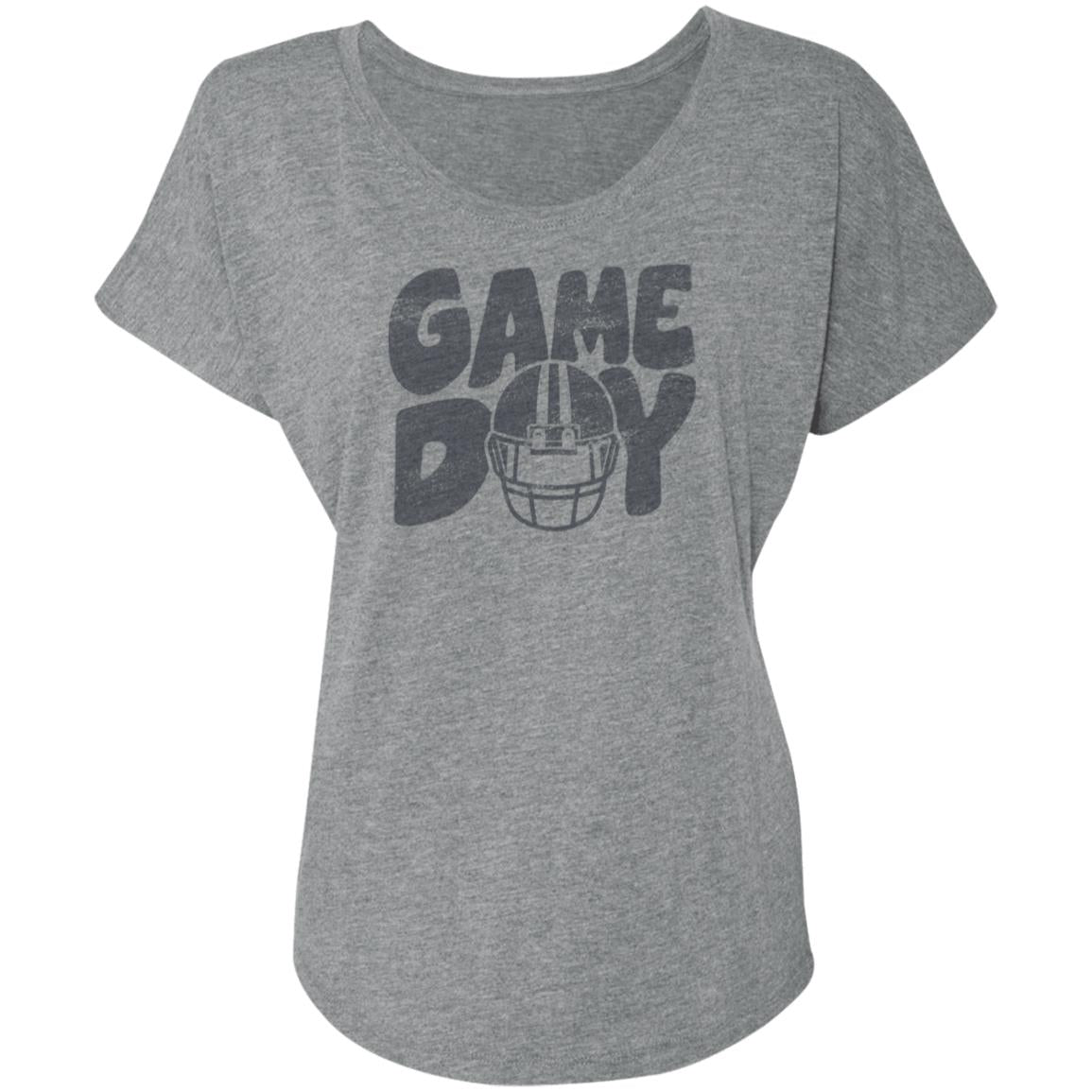 Game Day Helmet NL6760 Ladies' Triblend Dolman Sleeve