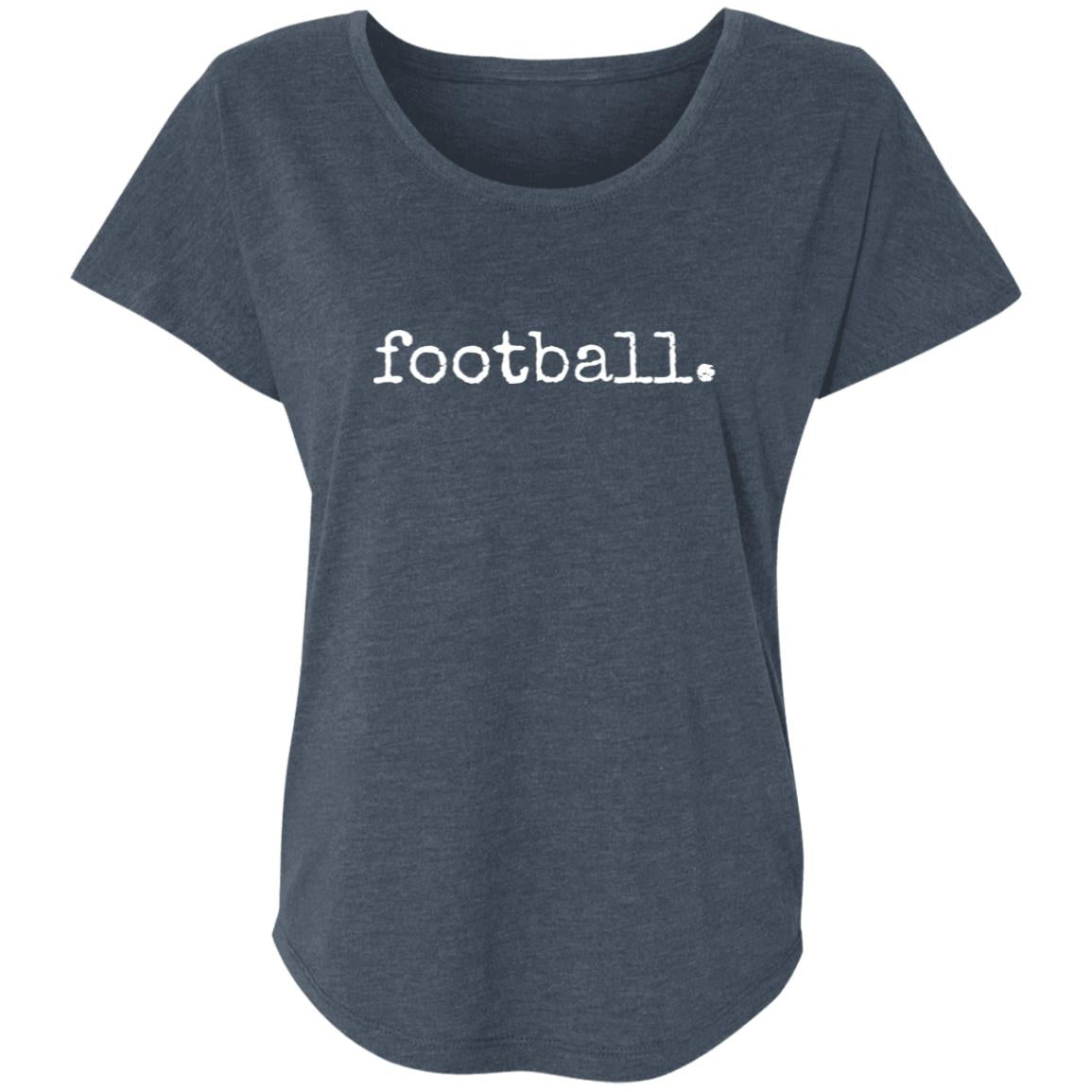 football. NL6760 Ladies' Triblend Dolman Sleeve