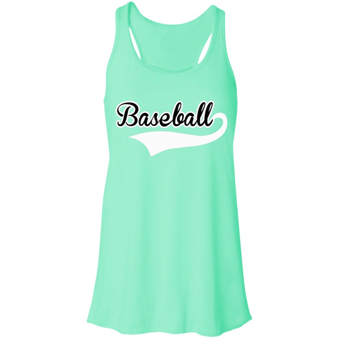 Baseball Swoosh B8800 Flowy Racerback Tank