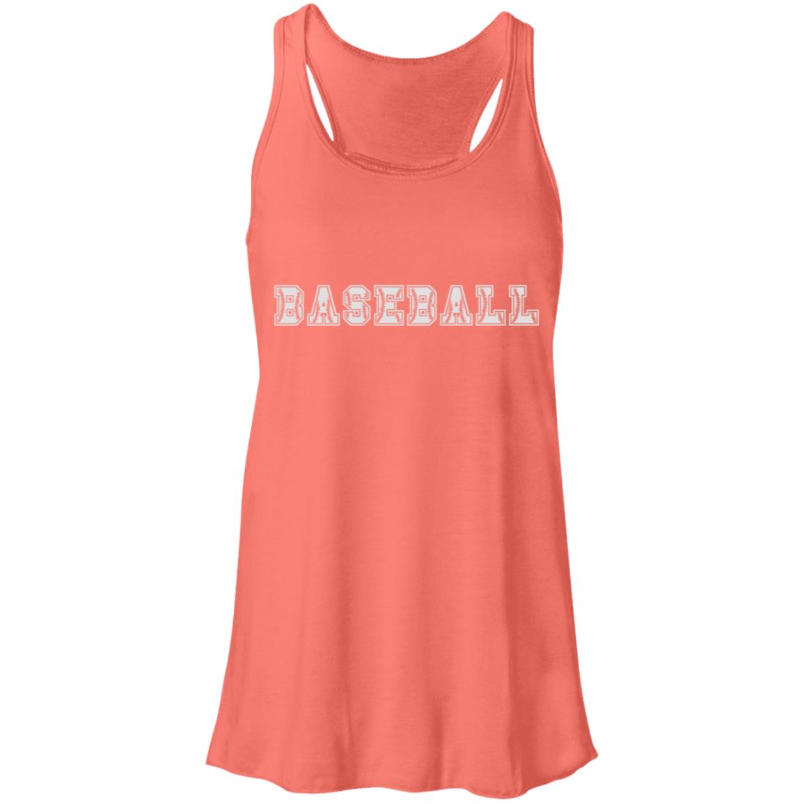 Baseball B8800 Flowy Racerback Tank