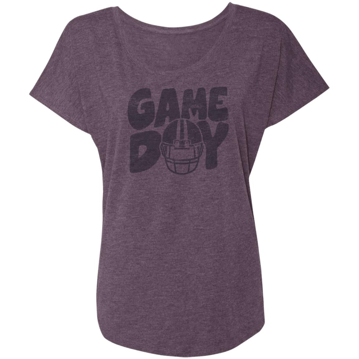 Game Day Helmet NL6760 Ladies' Triblend Dolman Sleeve