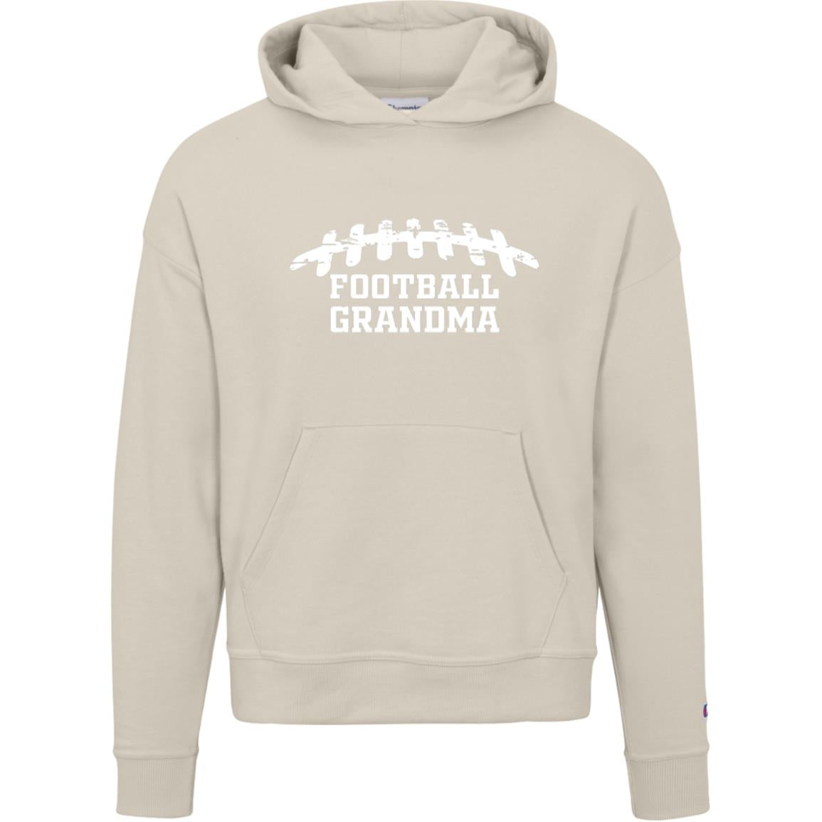 Football Grandma S760 Champion Womens Powerblend Hoodie