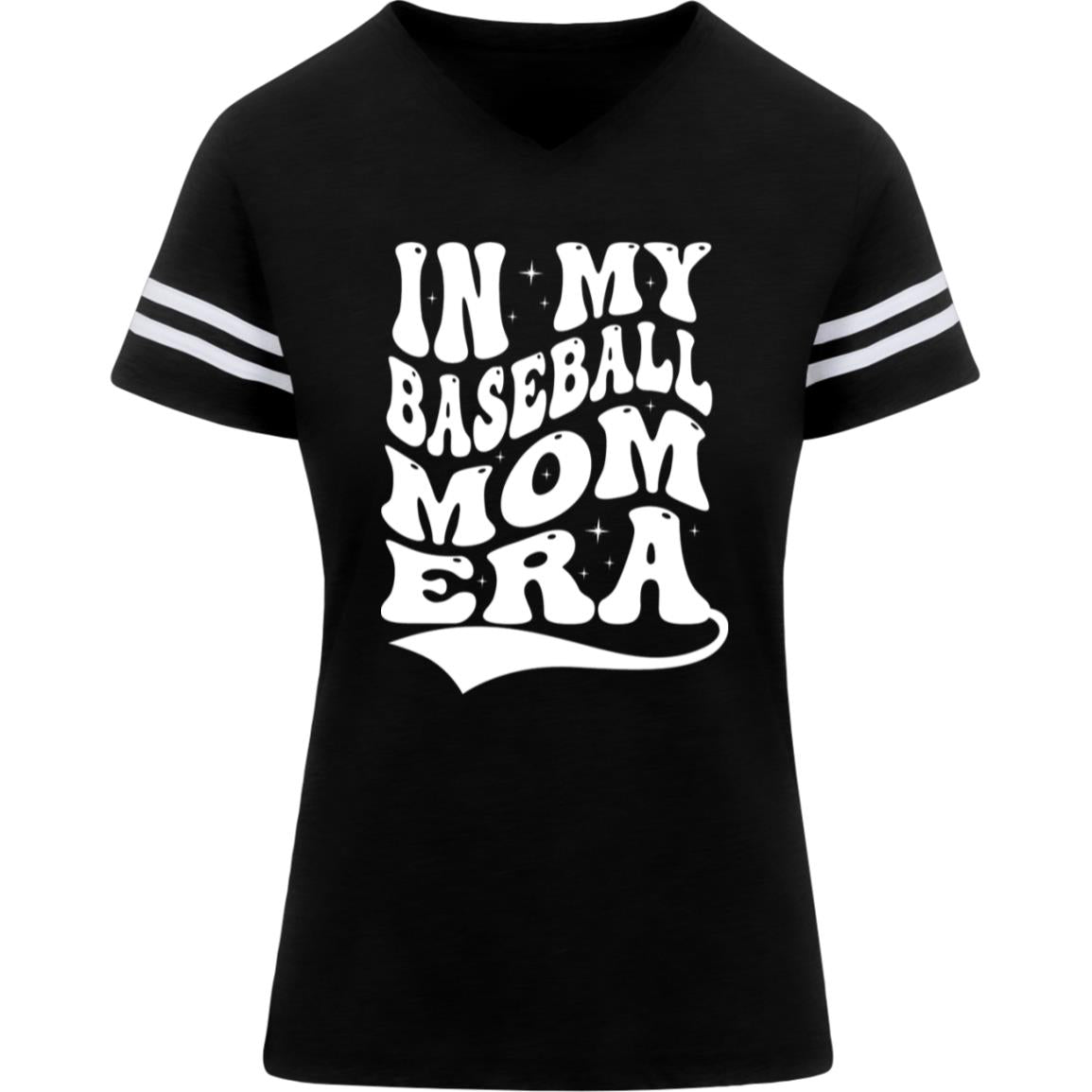 Baseball Mom Era 3537 LAT Womens Football Tee