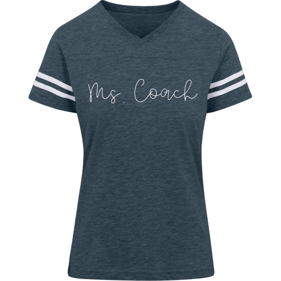 Ms. Coach 3537 LAT Womens Football Tee
