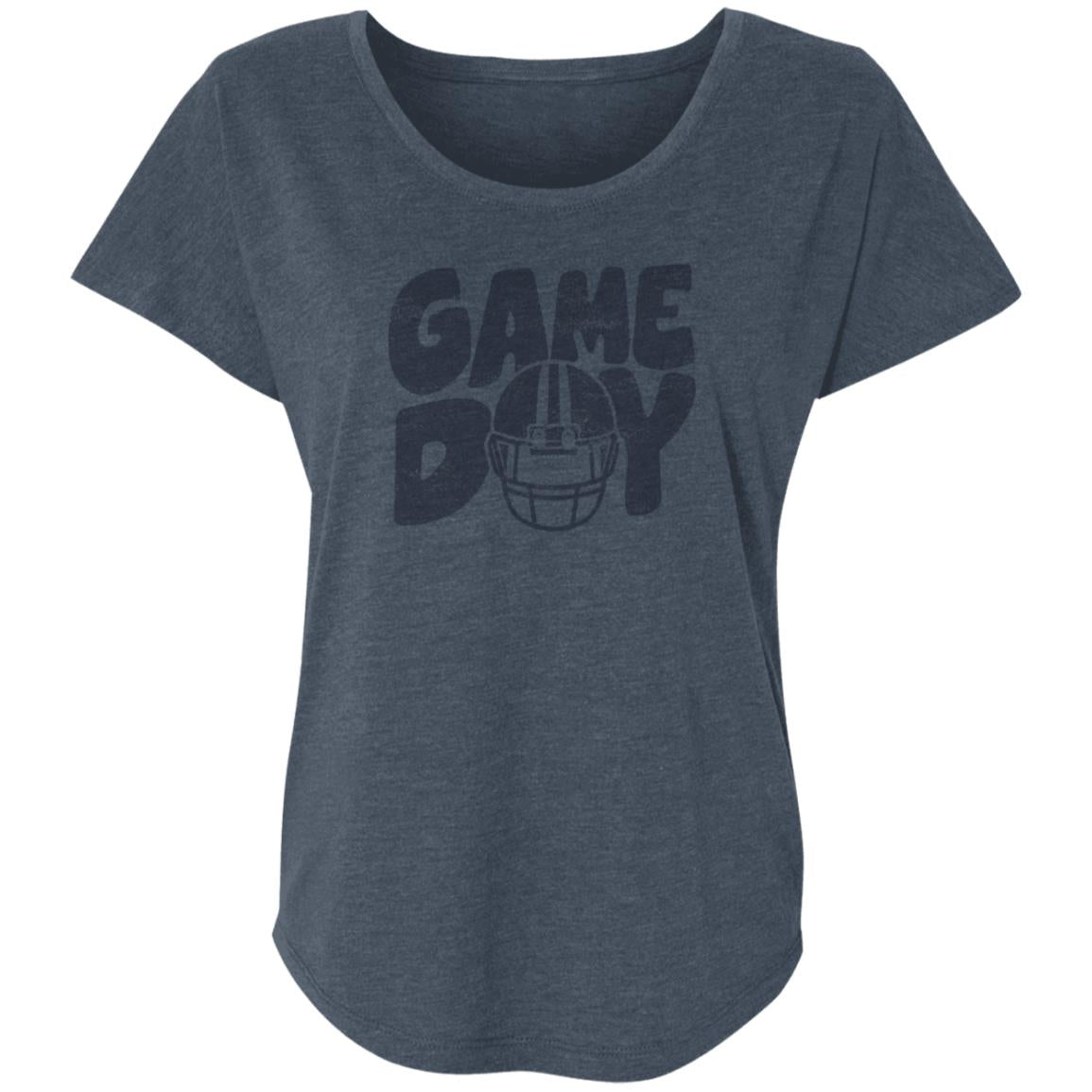 Game Day Helmet NL6760 Ladies' Triblend Dolman Sleeve