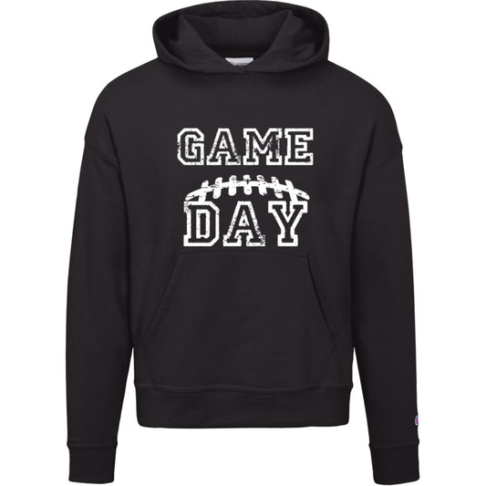 Game Day Football Laces S760 Champion Womens Powerblend Hoodie