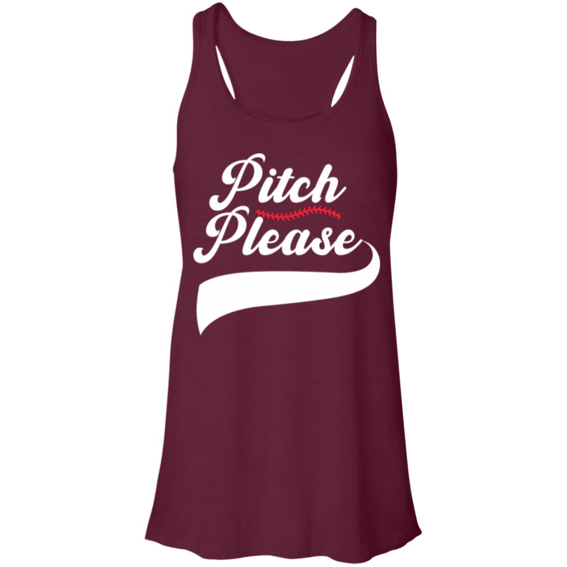 Pitch Please B8800 Flowy Racerback Tank