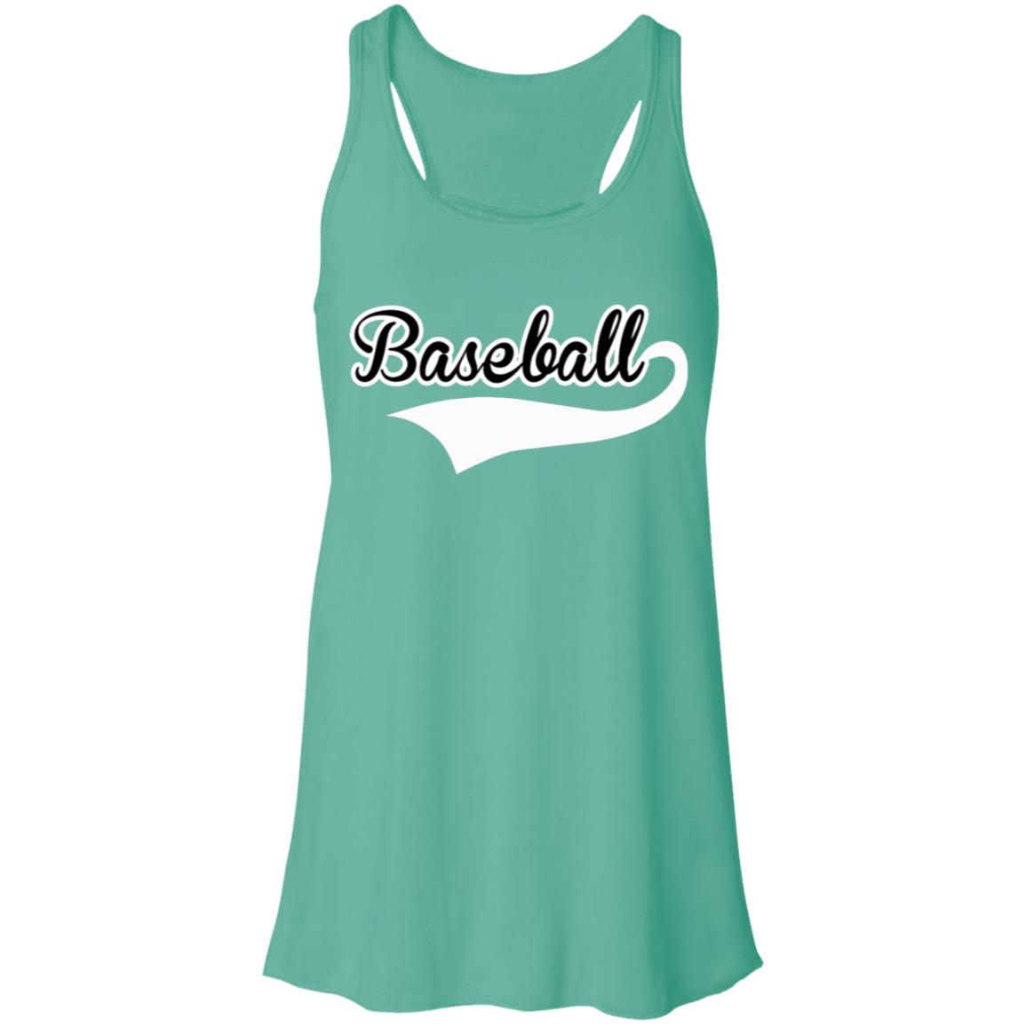 Baseball Swoosh B8800 Flowy Racerback Tank