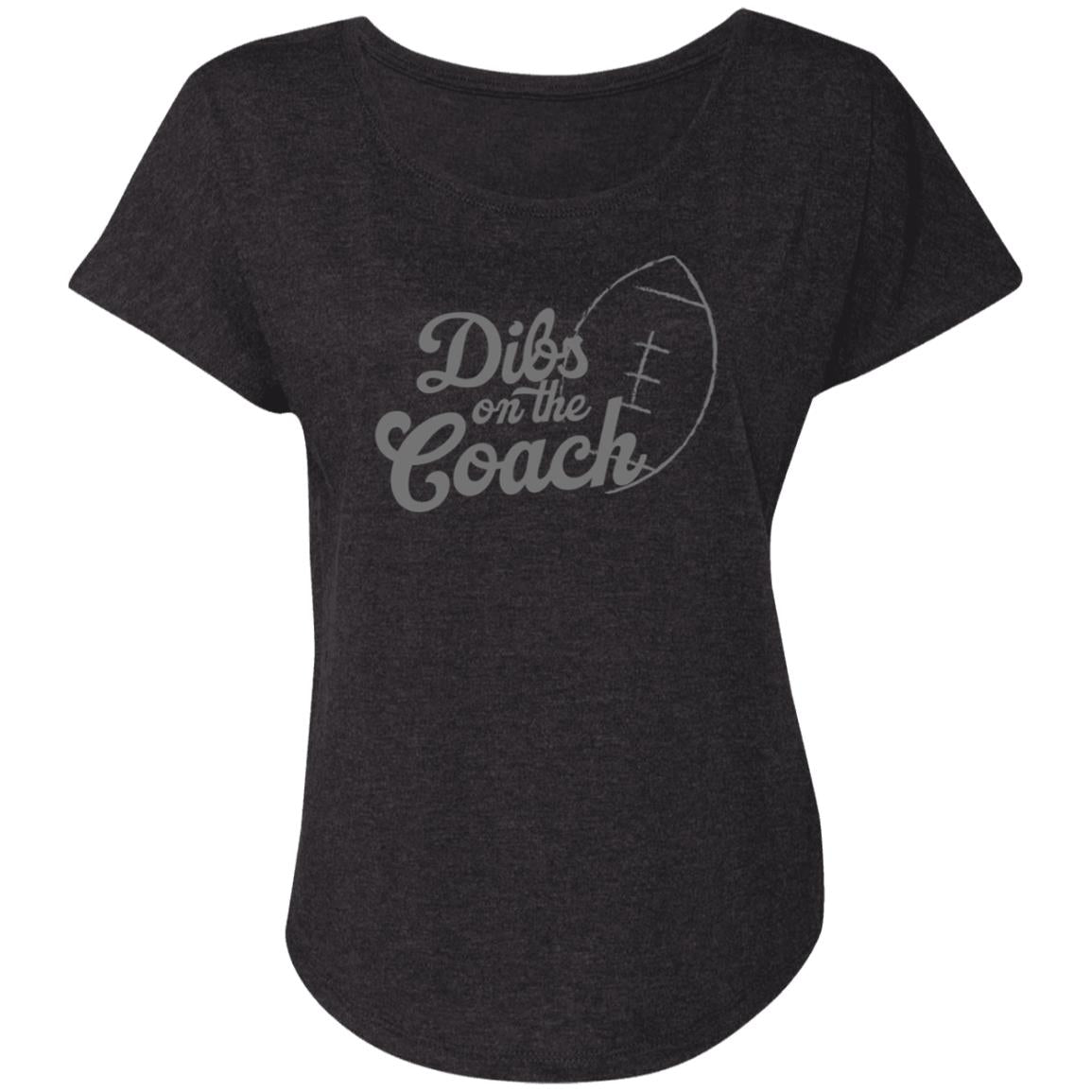 Dibs on the Coach Football NL6760 Ladies' Triblend Dolman Sleeve