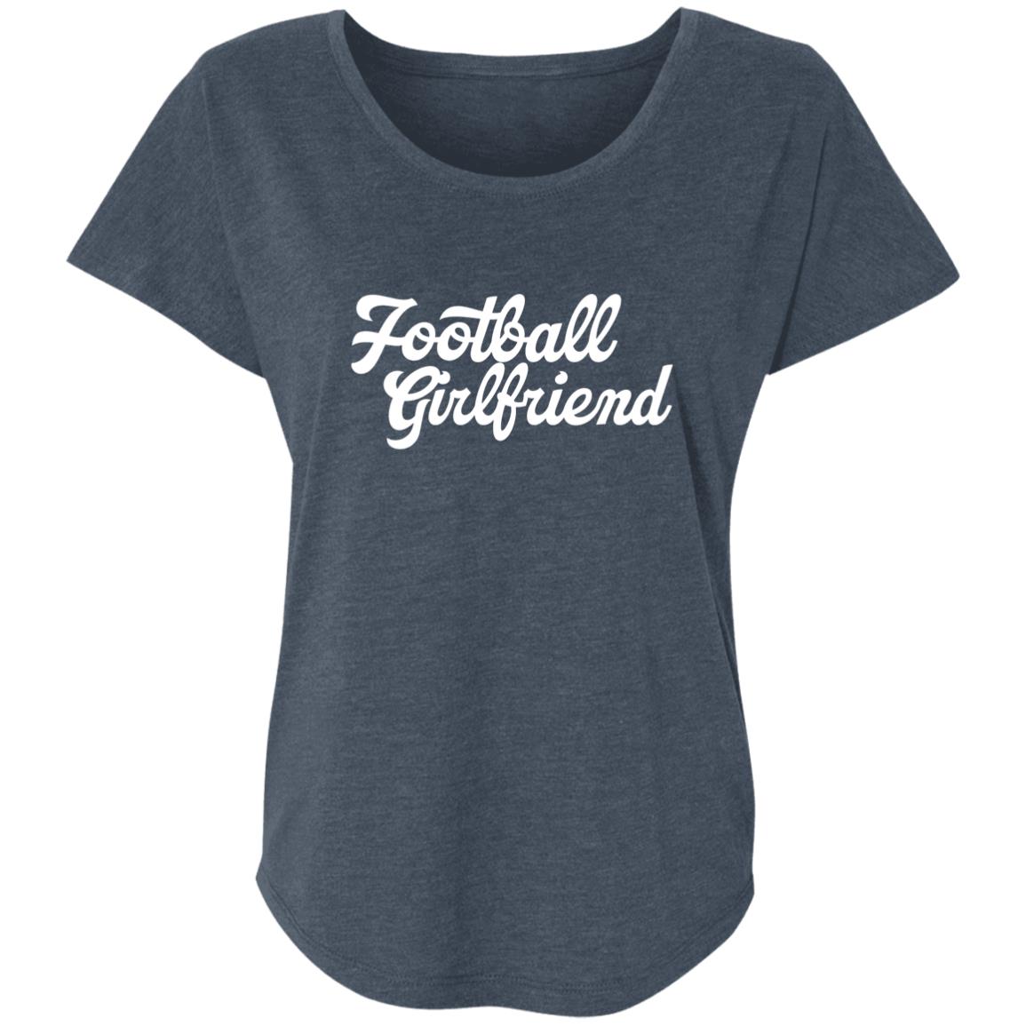 Football Girlfriend NL6760 Ladies' Triblend Dolman Sleeve