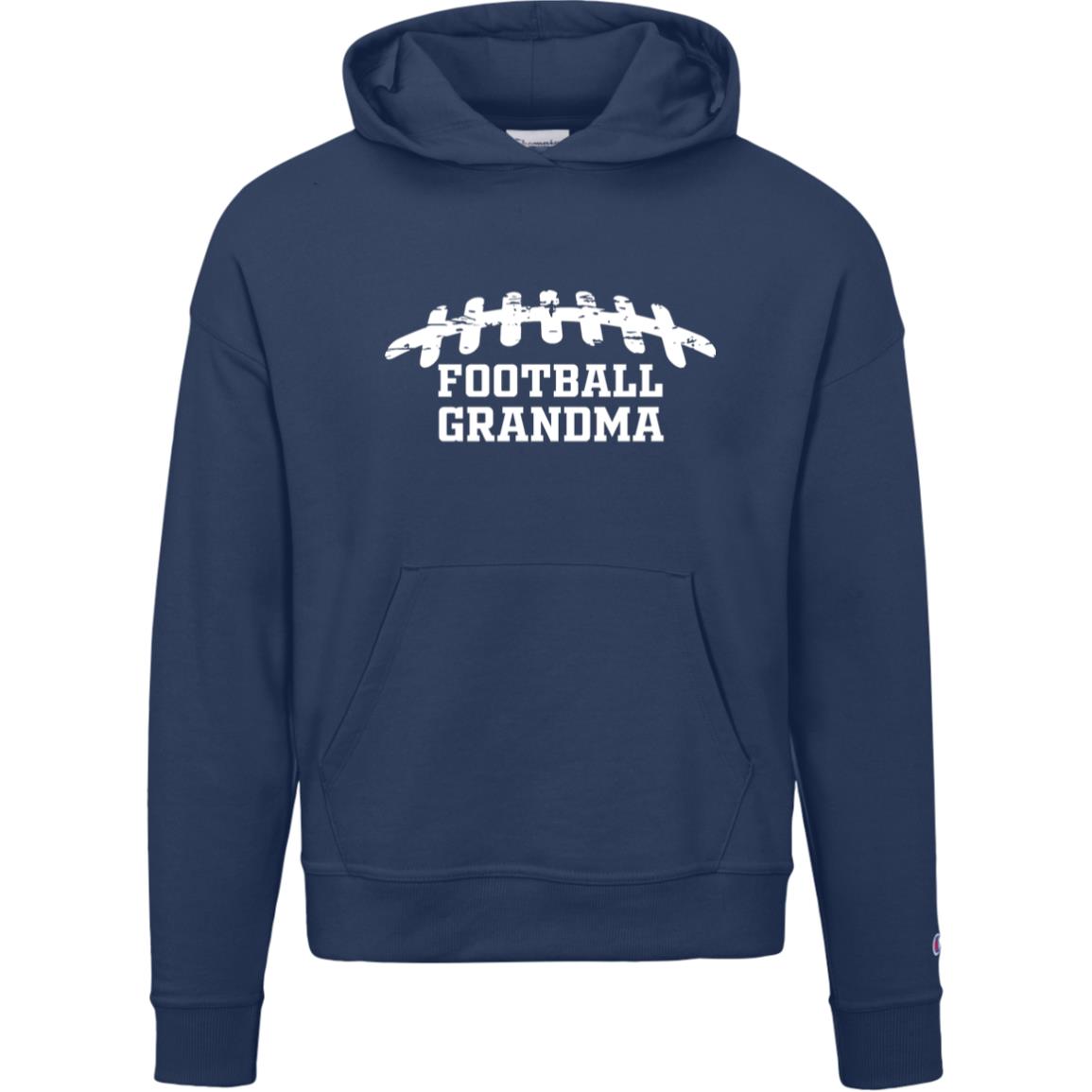 Football Grandma S760 Champion Womens Powerblend Hoodie