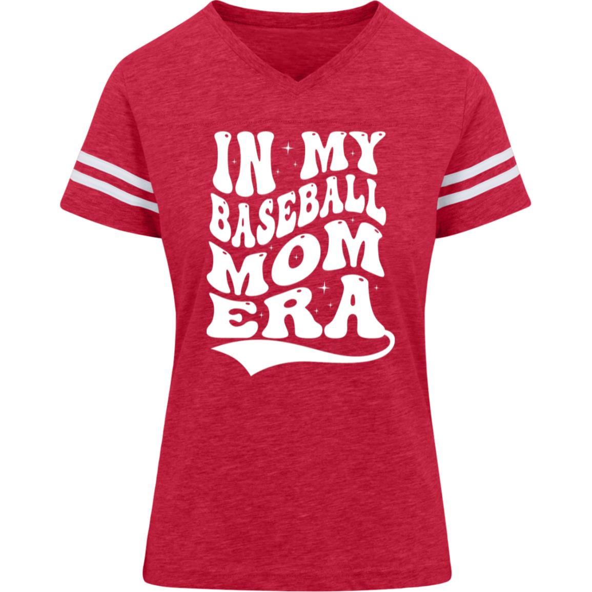 Baseball Mom Era 3537 LAT Womens Football Tee