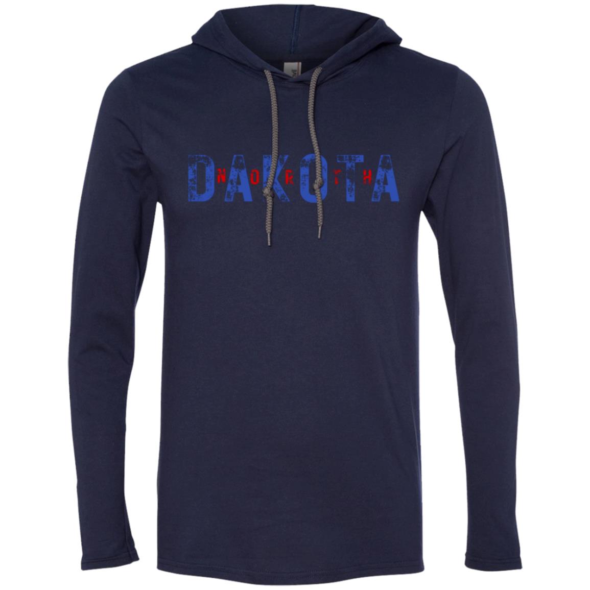 NORTH DAKOTA 987 Gildan LS T-Shirt Hoodie