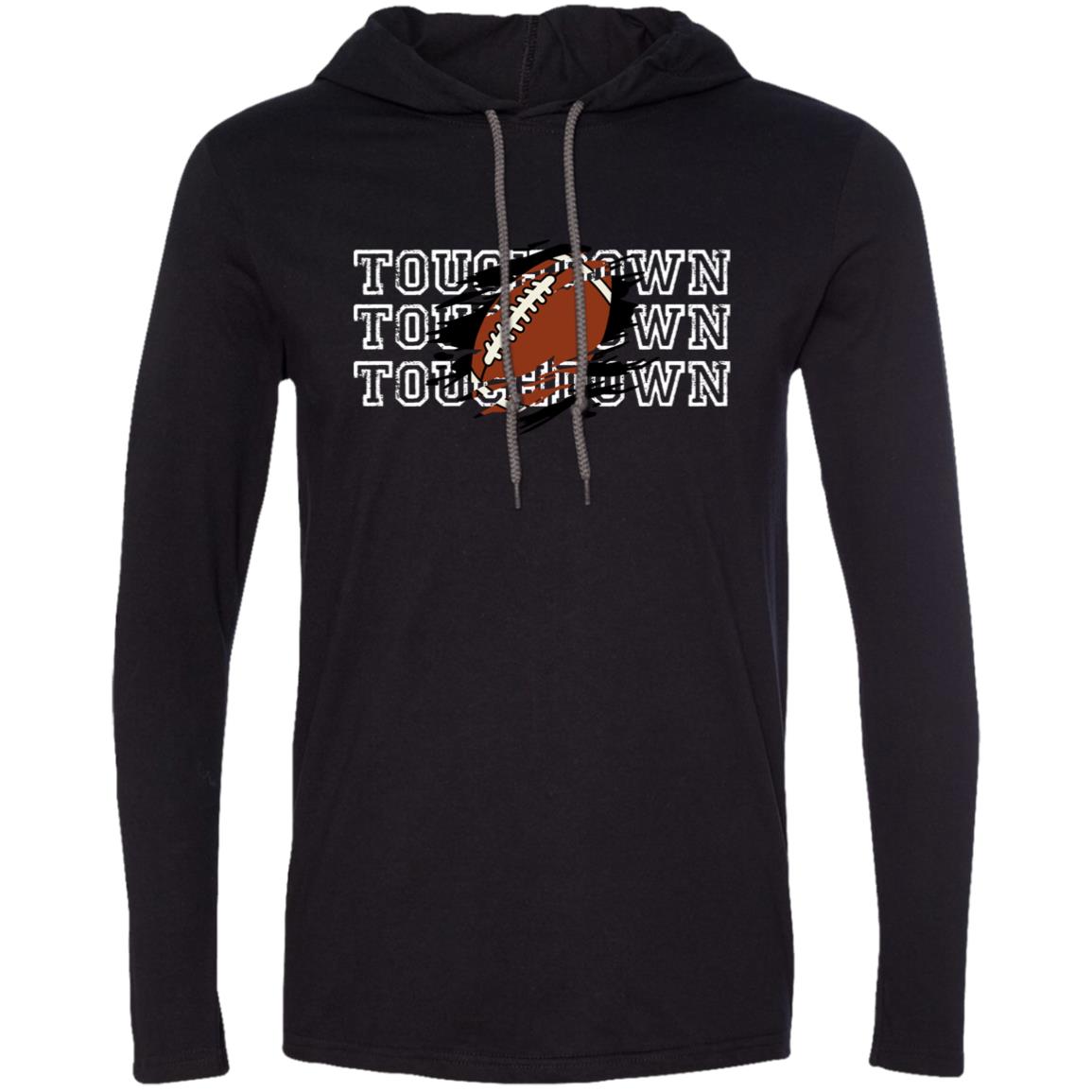 Touchdown football 987 Gildan LS T-Shirt Hoodie Men's sizes