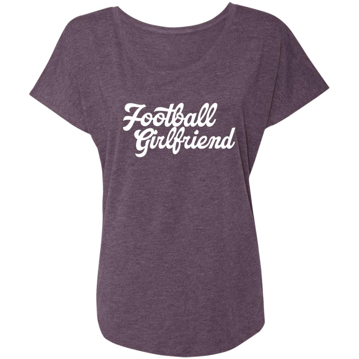 Football Girlfriend NL6760 Ladies' Triblend Dolman Sleeve