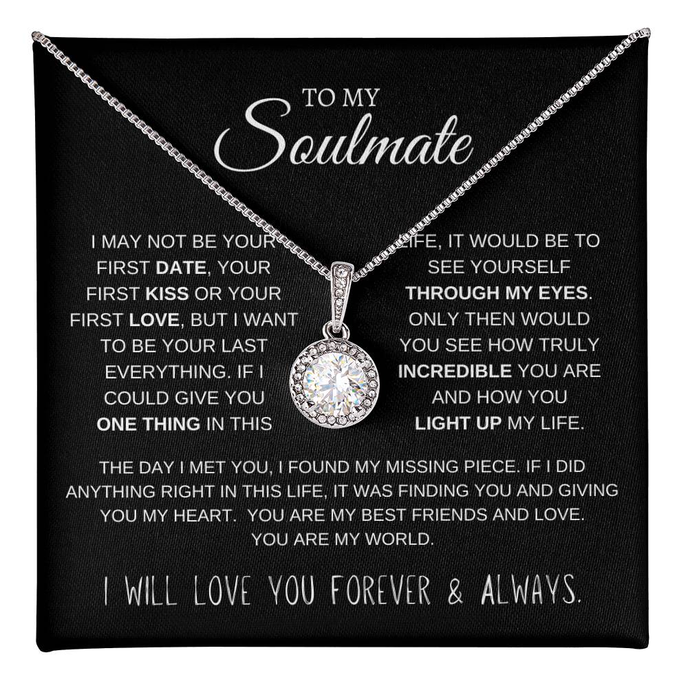 To My Soulmate Eternal Hope Pendant