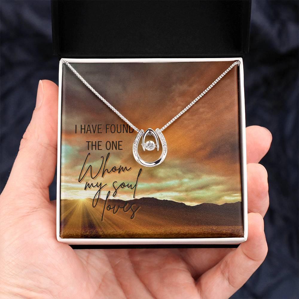 I have found the one Lucky In Love necklace