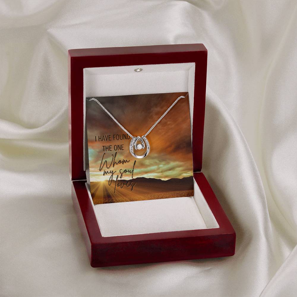 I have found the one Lucky In Love necklace