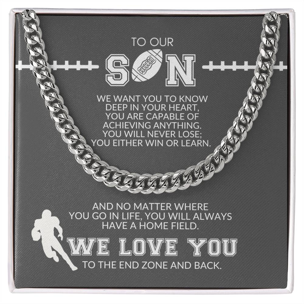 To Our Son - Football